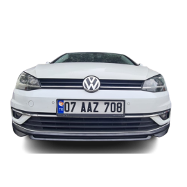 Volkswagen Golf 7.5 (2017-2019) ABT Ön Tampon Ek (Plastik)